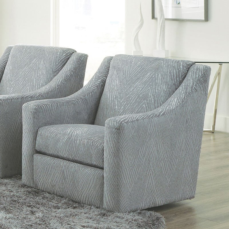Swivel Chair - Shark Fabric