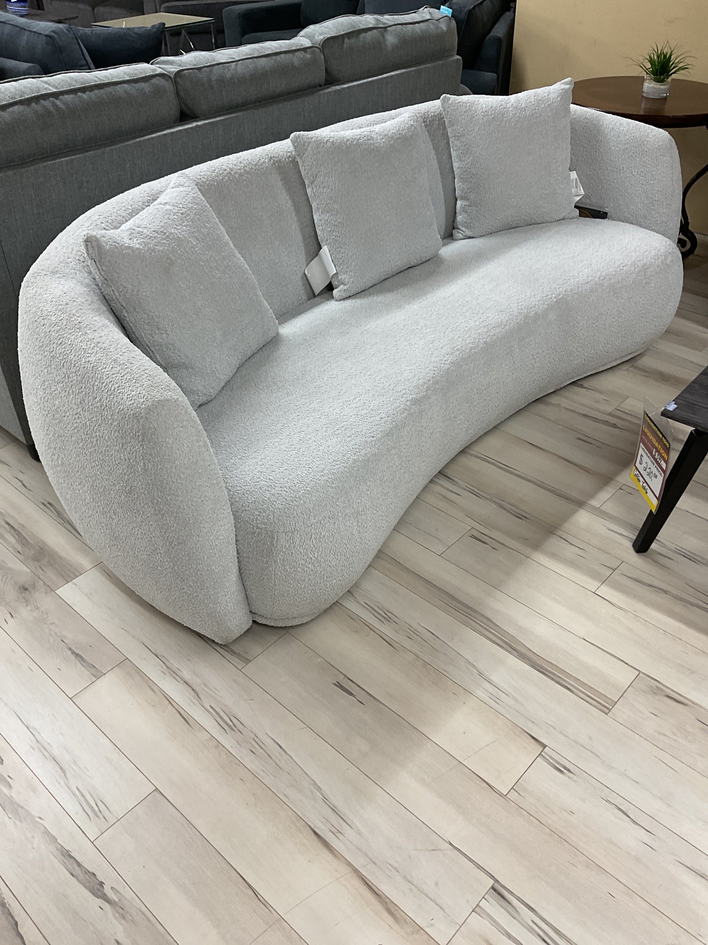 Sofa Diana - Wooly Soft Grey