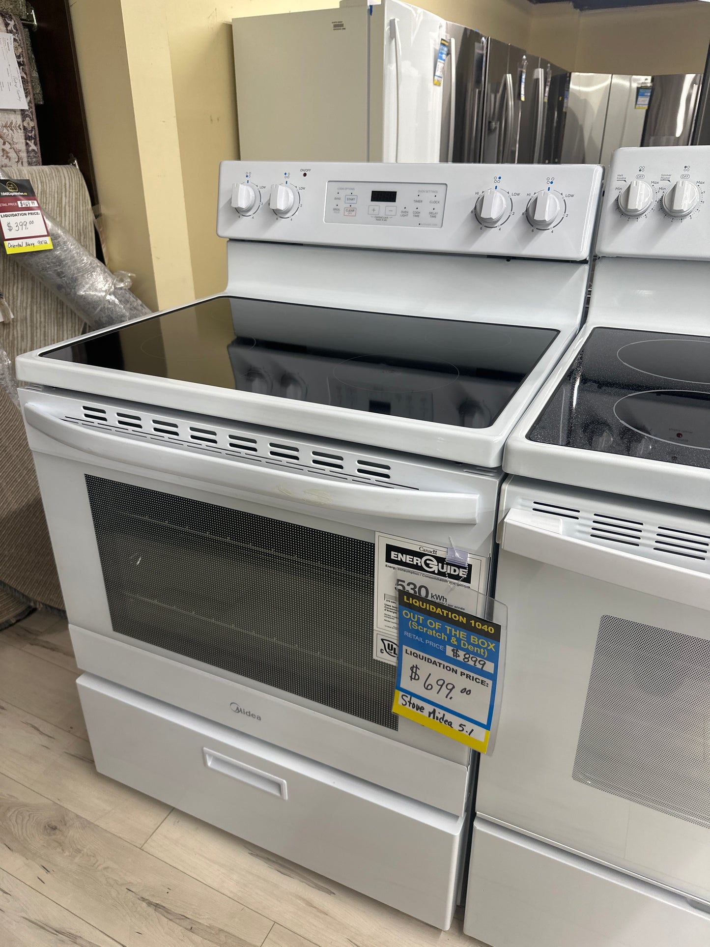 Midea Freestanding Range 5.1 Cu. Ft.