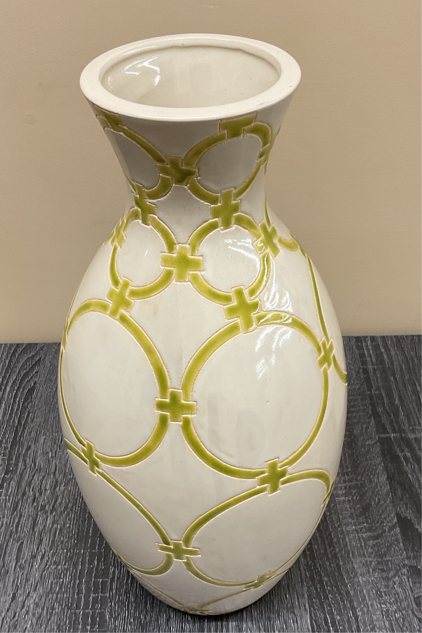 VASE CERCLE EN TREILLIS