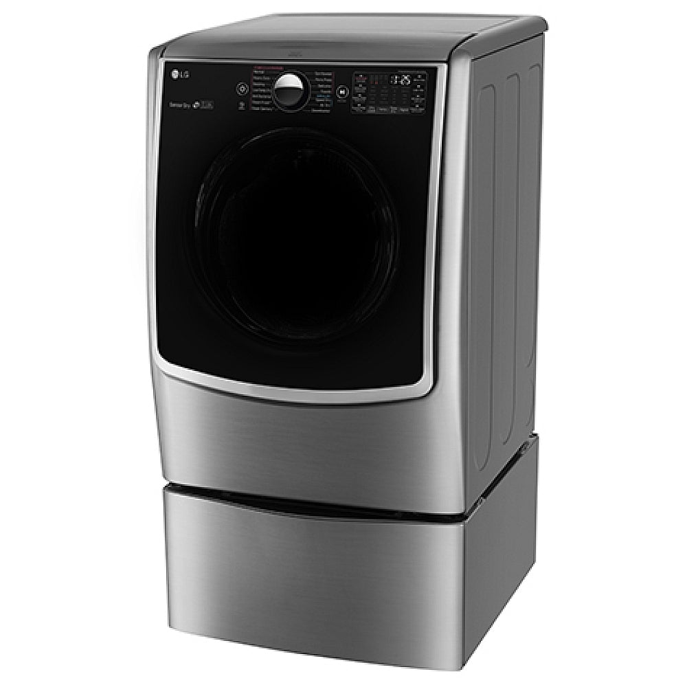 Sécheuse électrique LG 9,0 pi³ au graphite avec TurboSteam – DLEX9000V
