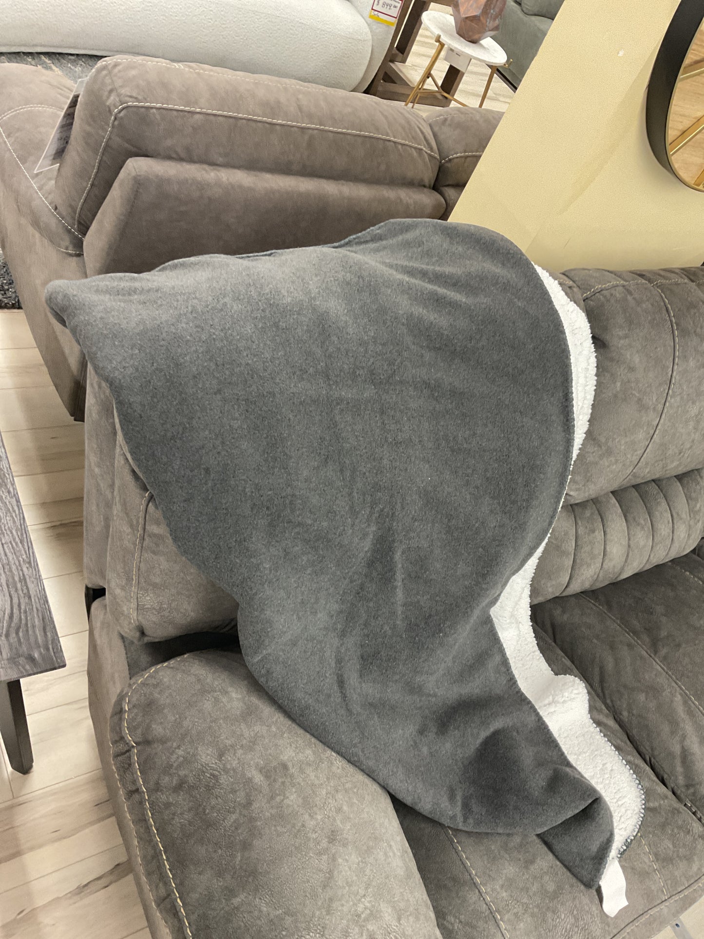 charcoal polar fleece