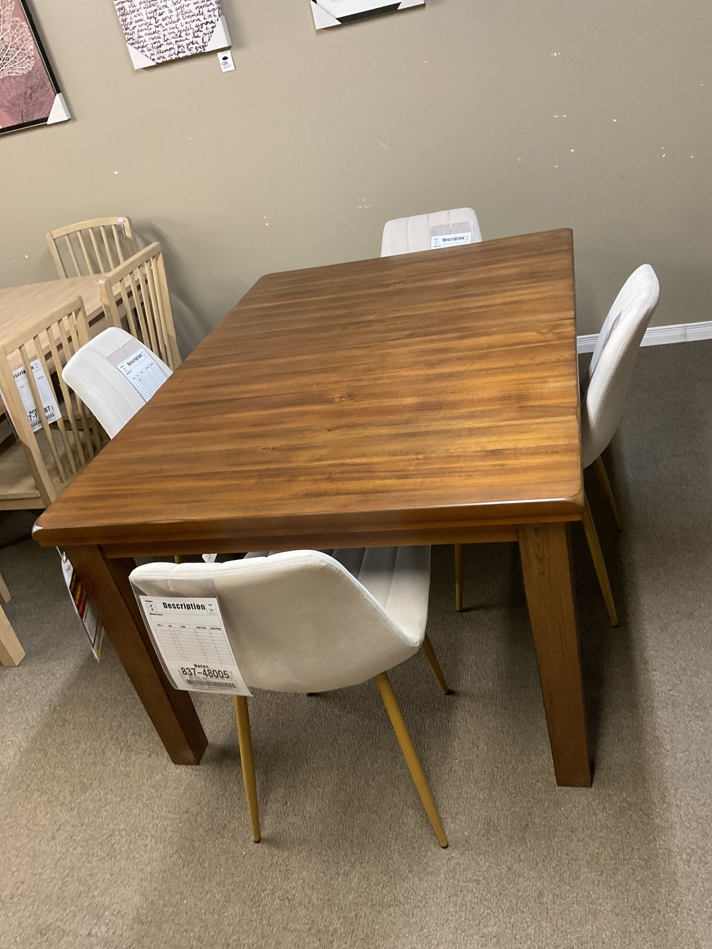 RECT DRM BUTTERFLY EXT TABLE - FLAYBERN