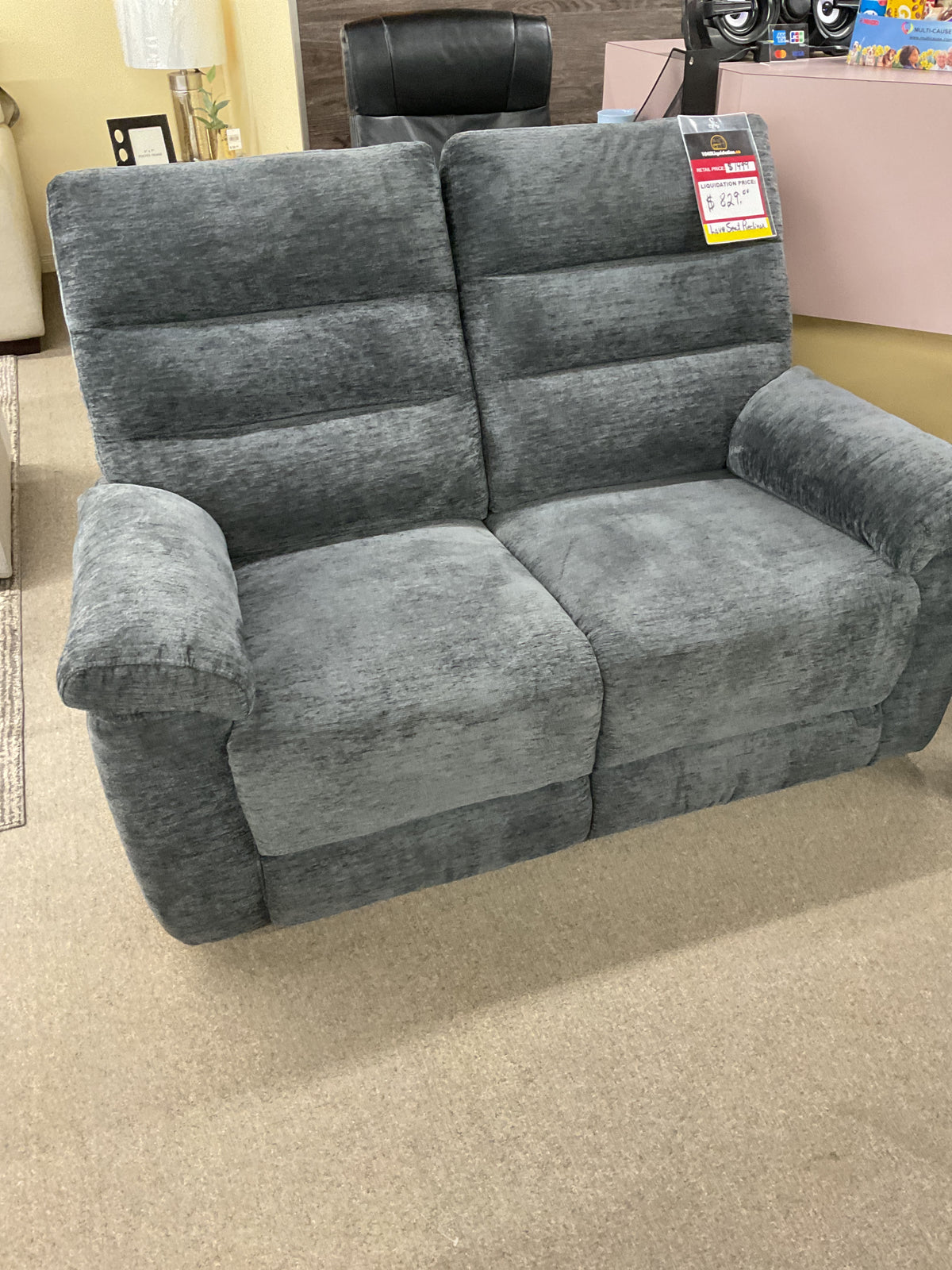 loveseat recliner charcoal