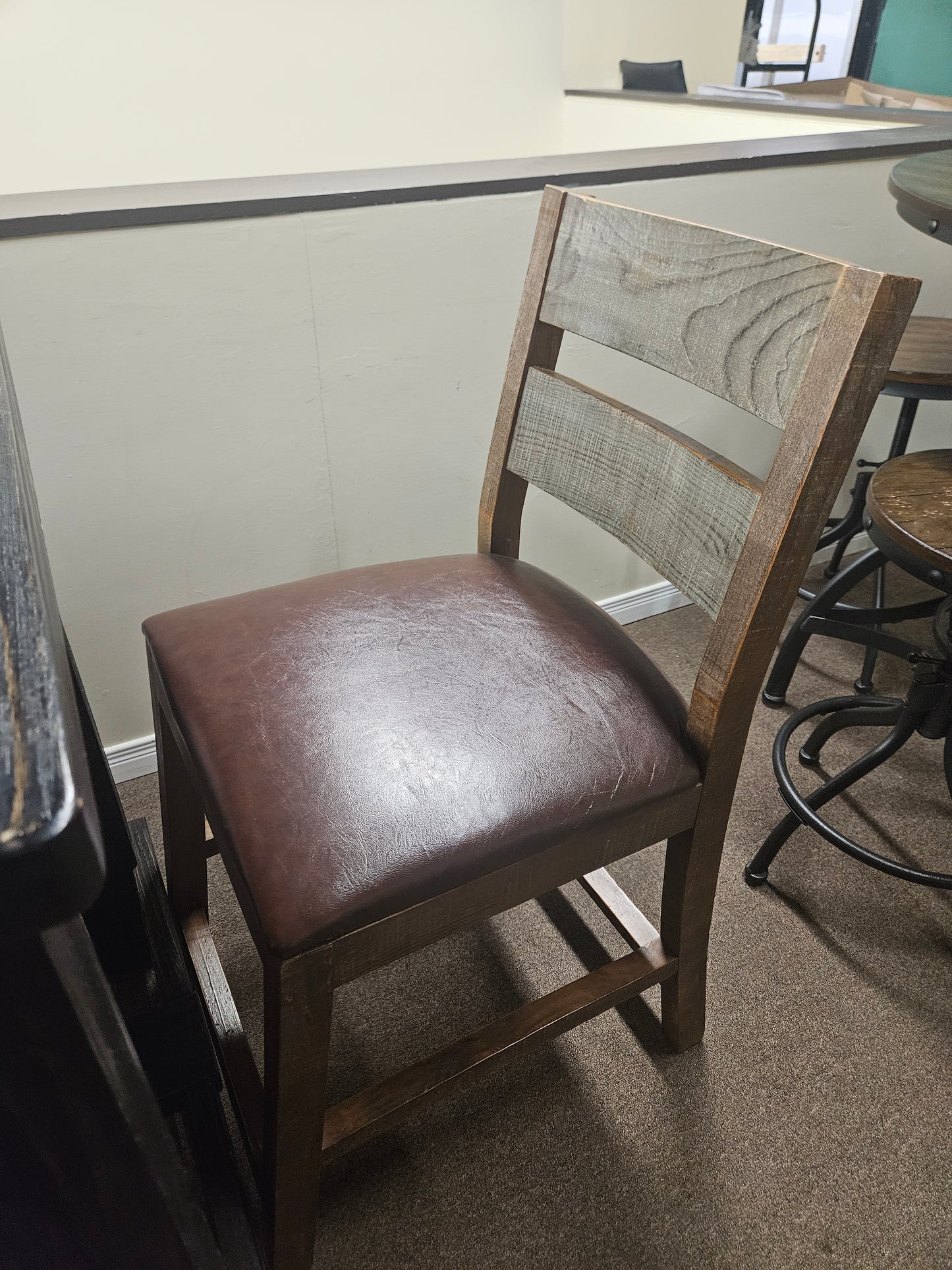 Counter Height Solid Wood Chairs - CD