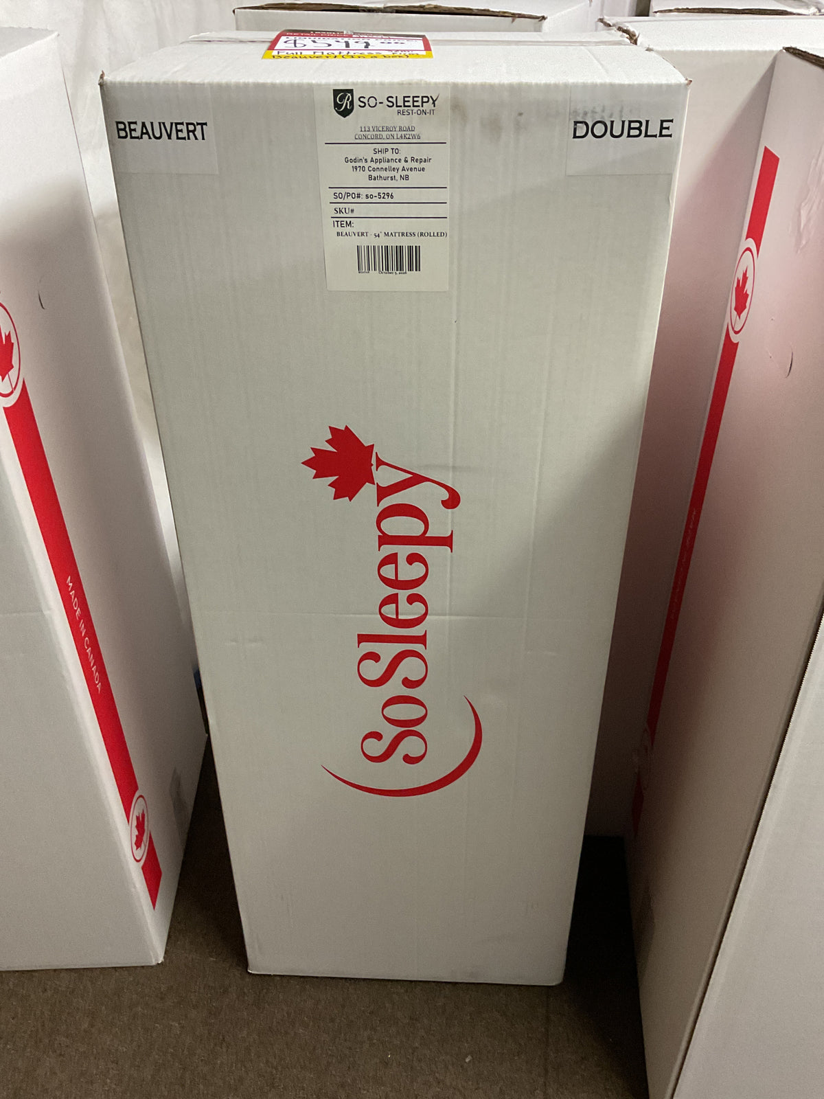 Full Mattress - Beauvert (Box) 🍁