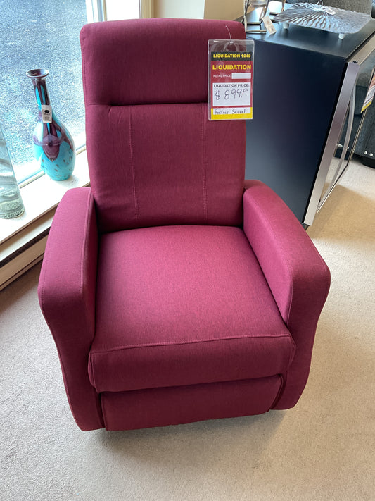 Recliner Swivel - Gage Red