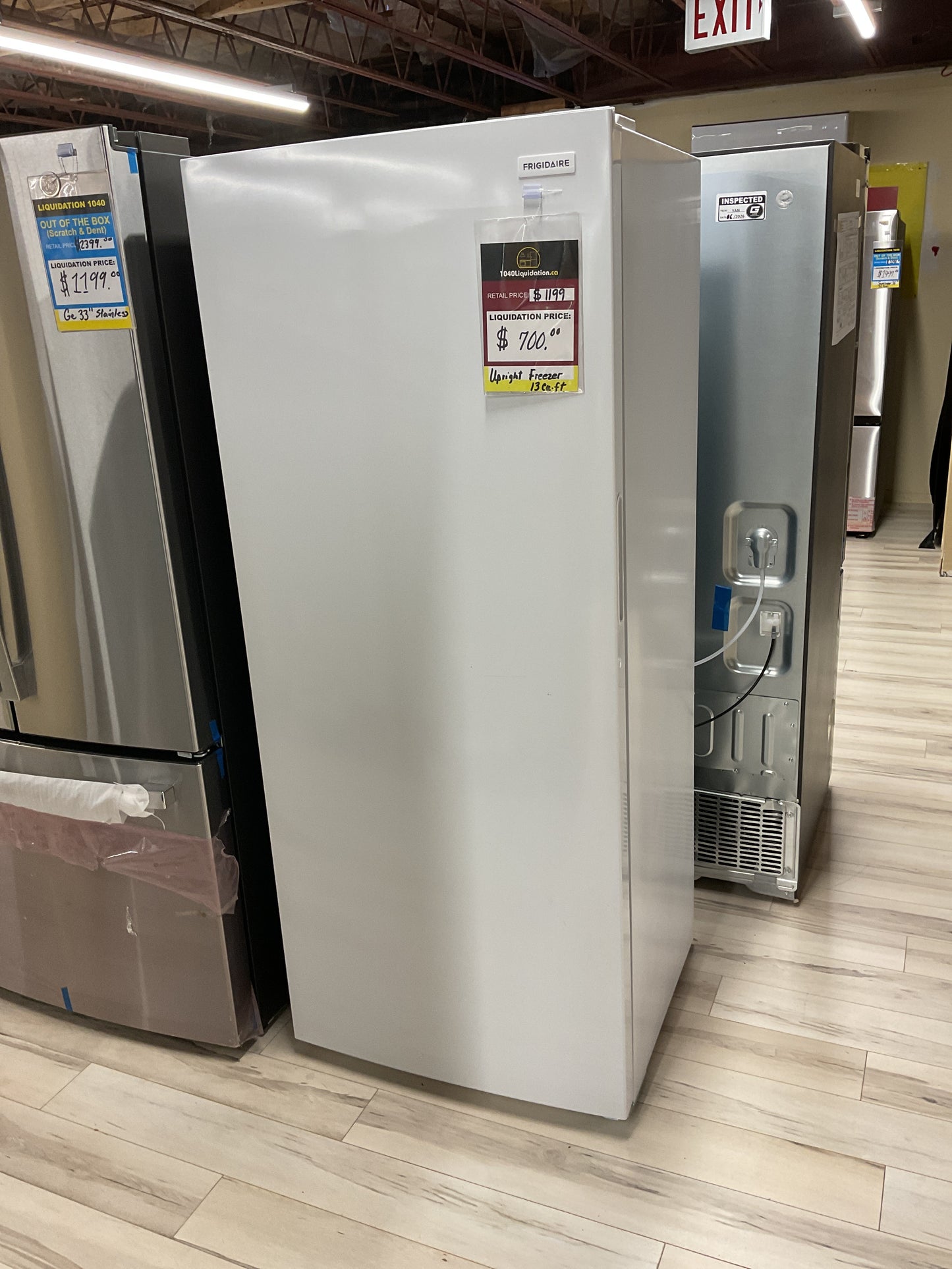 Frigidaire 13 Cu. Ft. Garage Ready Upright Freezer