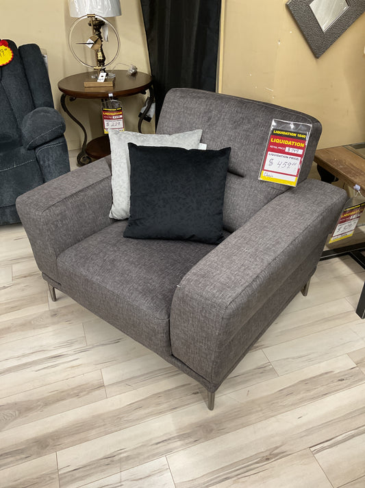 CHAISE GUNMETAL 15689 LUGANO-50521-L1