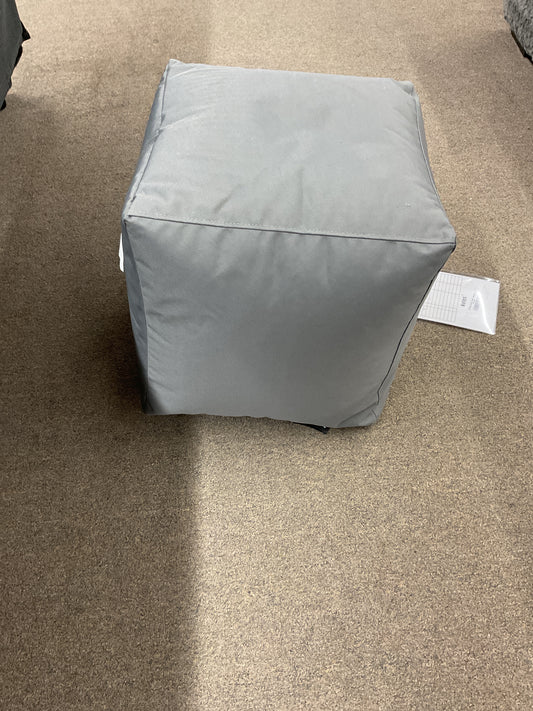 Outdoor Grey Cube - Ottoman