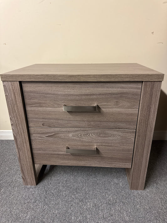 TABLE DE NUIT EN POLYPROPYLÈNE TAUPE TN-7733
