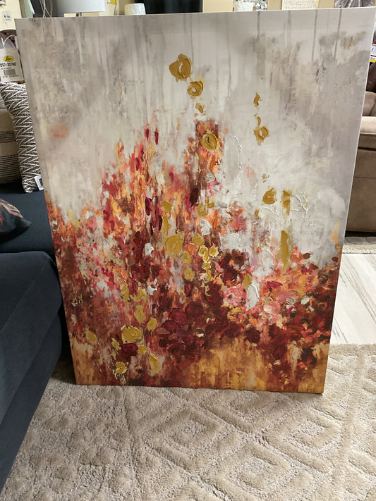 Canvas - 30x40 ORANGELEAVSII