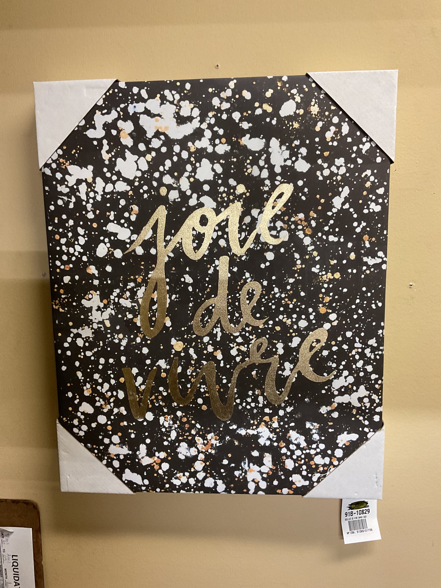 JOIE DE VIVRE TOILE 16X20 -IM000829-LEO
