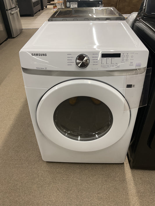 Samsung 7.5 Cu. Ft White Electric Dryer-DVE45T6005W