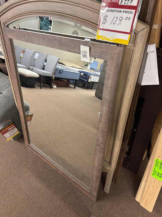 BEDROOM MIRROR-CHENE BRULER MIRROR-35760-04