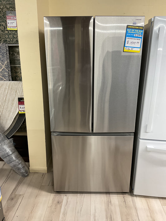 Samsung 25 cu. ft. 33" 3-Door French Door Refrigerator with Beverage Center