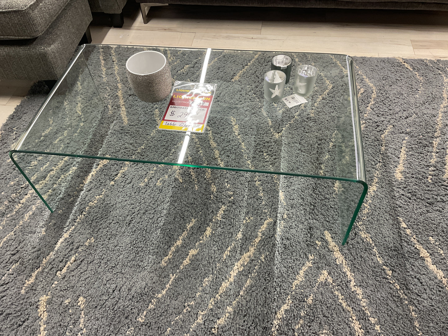 TABLE D'APPOINT GLASSLORE-T921-6