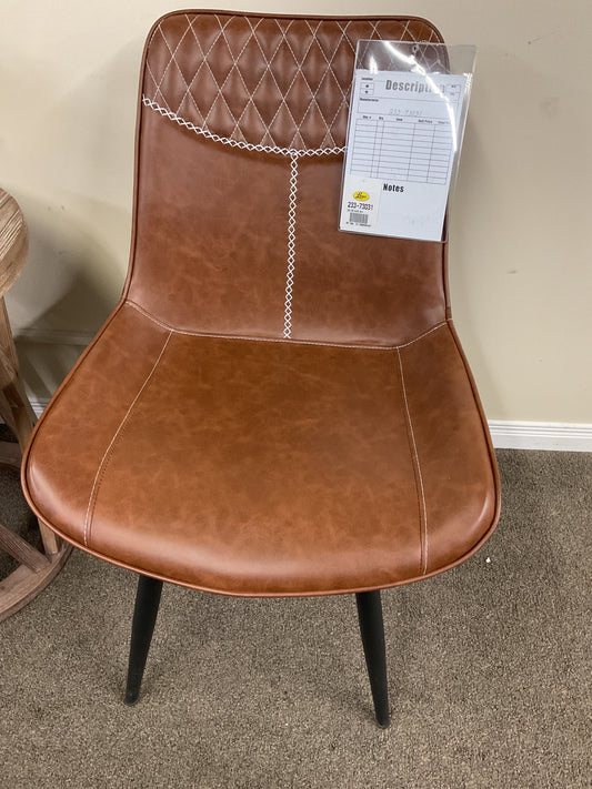 Dining Chair - PU COGNAC
