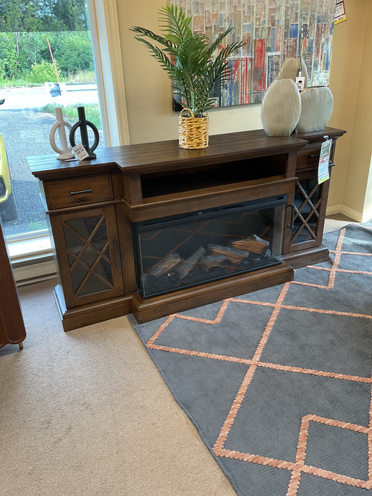 HAMILTON PANO FIREPLACE BROWN