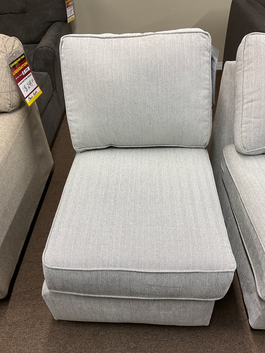 Armless Chair - Alabaster