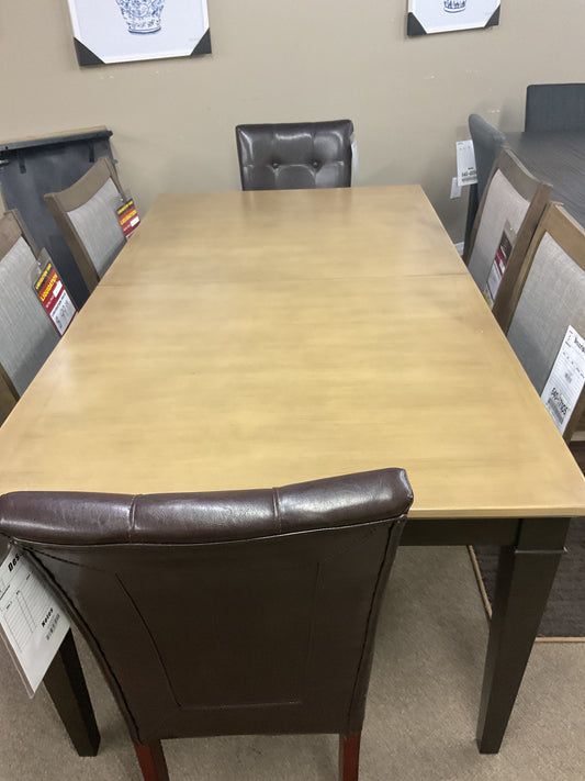 BLK/NAT Table W/Legs