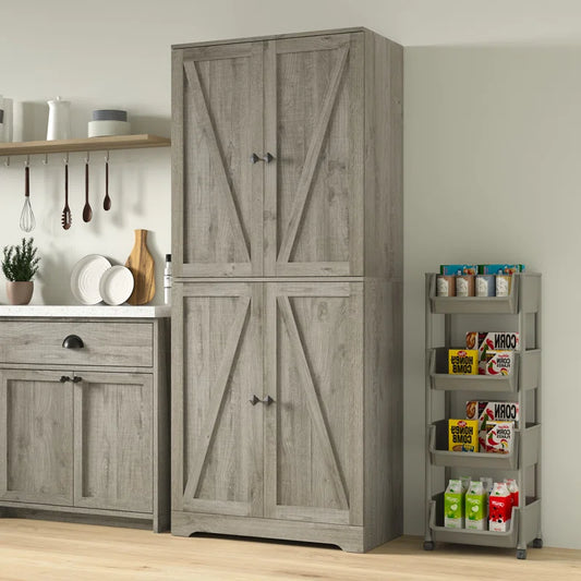 72" Tall Kitchen Pantry,