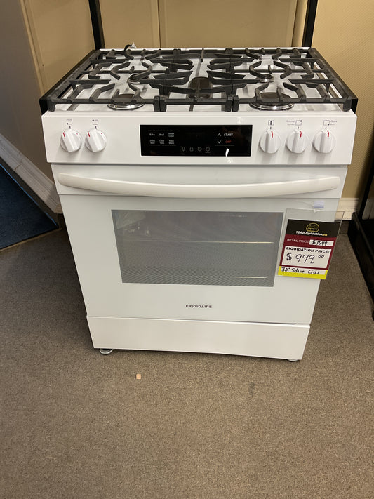 frigidaire 30"gas
