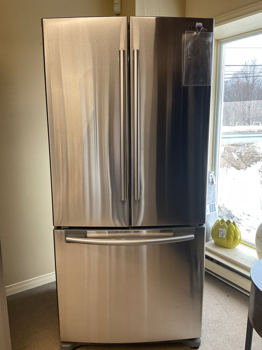 Samsung 17.5 Cu. Ft. French Door Refrigerator SS-RF18HFENBSR/AC