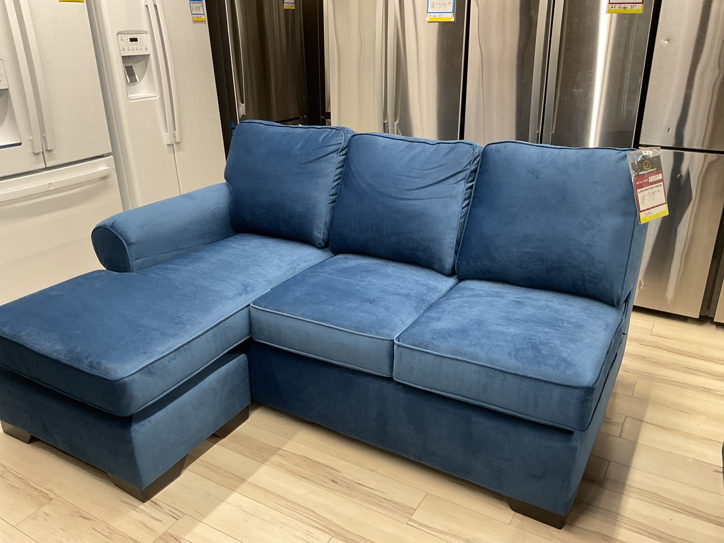 Sofa Blue - Sectional