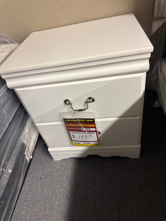 Nightstand - 2 Drawer - Anarasia