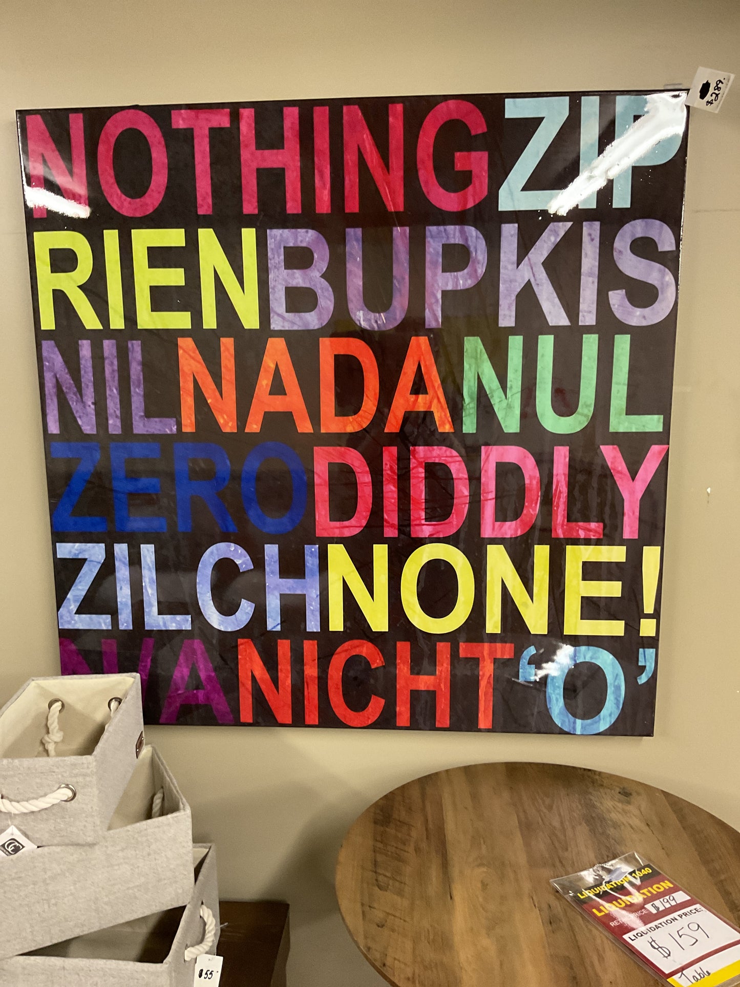 TOILE TYPE RIEN 40X40" -CE230