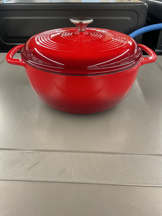 Dutch Oven Pot with Lid - Enameled Cast Iron Cookware WFL