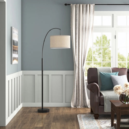 Astra 74" Arched Floor Lamp