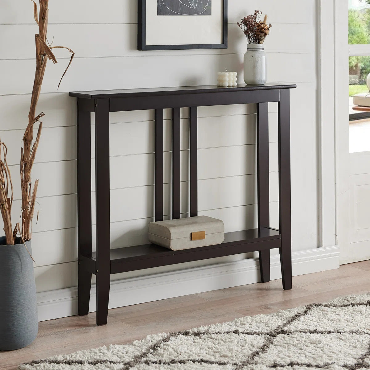 36" Console Table - Brown