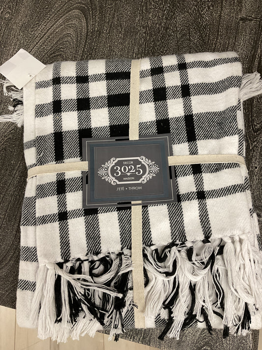 Blanket - Black/White