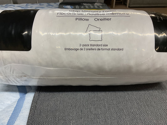 Standard Pillows - Memory Foam - 2pk