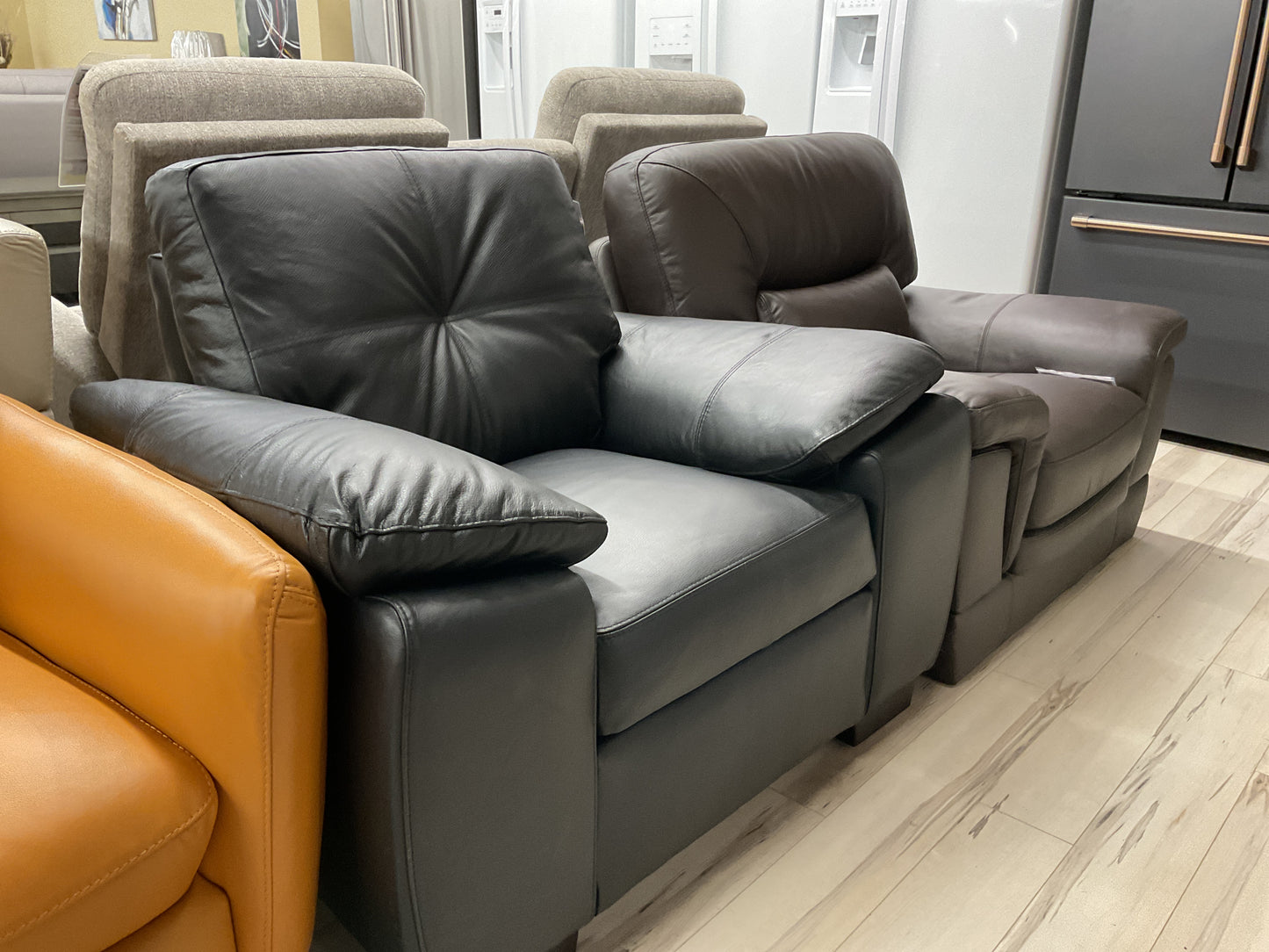 Leather Chair - Black