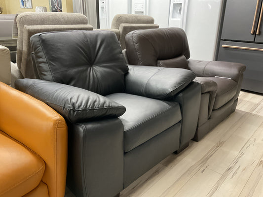 Leather Chair - Black