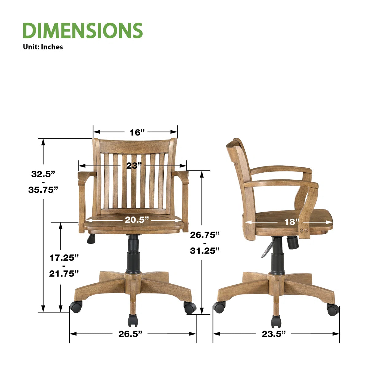 Bankers Chair