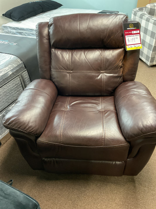 rocker recliner brown