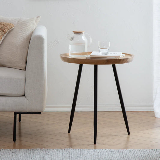 Solid Wood End Table - Castiglia