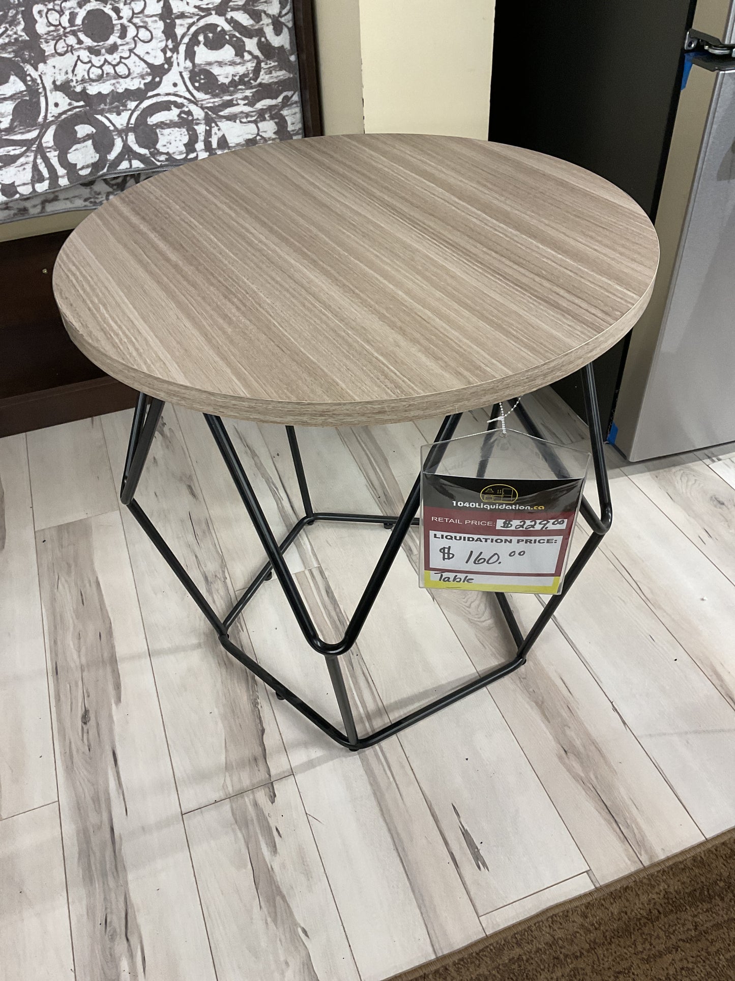 Round End Table