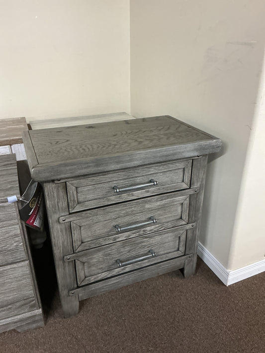 NIGHT TABLE GREY - 0079