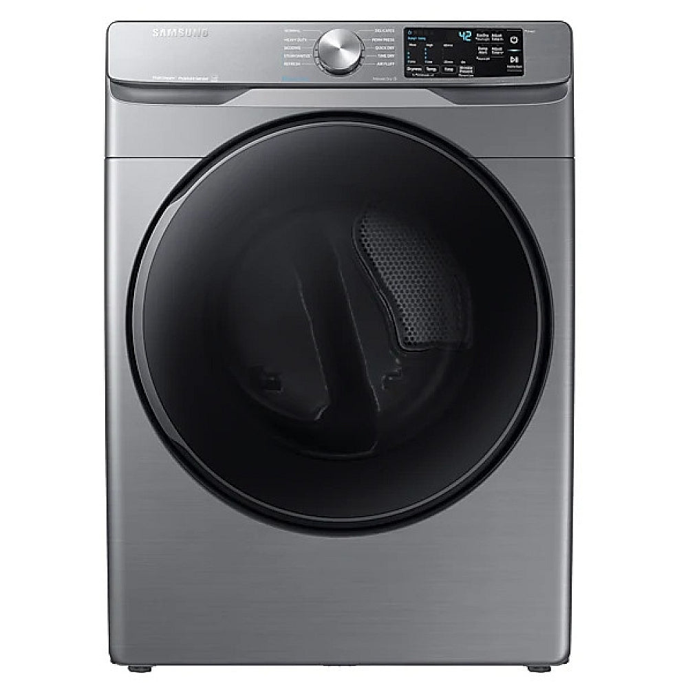 Sécheuse électrique Samsung Platinum de 27 po et 7,5 pi³ avec Steam Sanitize+ - DVE45T6100P 