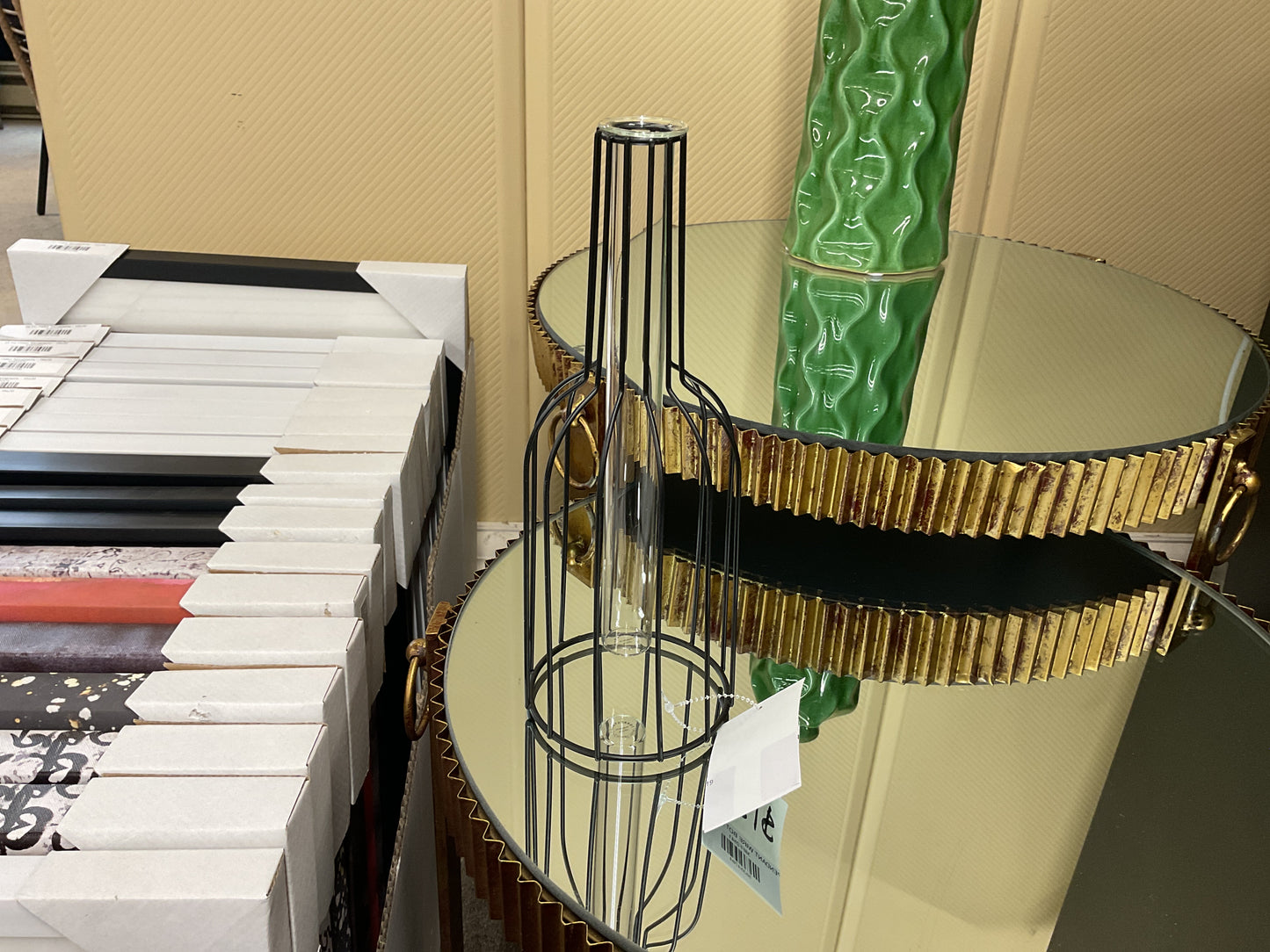 BOUTEILLE À FIL PENDENTIF - 0819