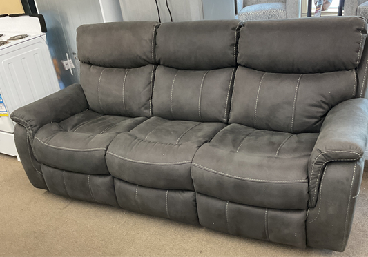 Power Recliner Sofa - Grey