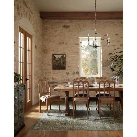 Magnolia Home by Joanna Gaines x Loloi Wimberly Lagoon / Wheat Area Rug