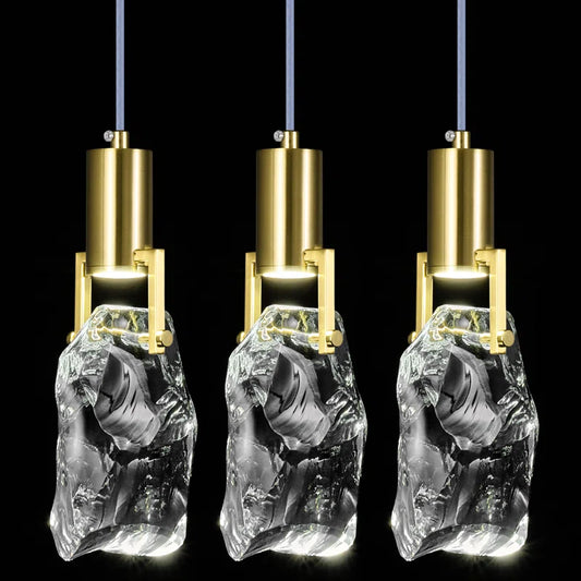 Modern Gold Pendant Lights  SET OF 2