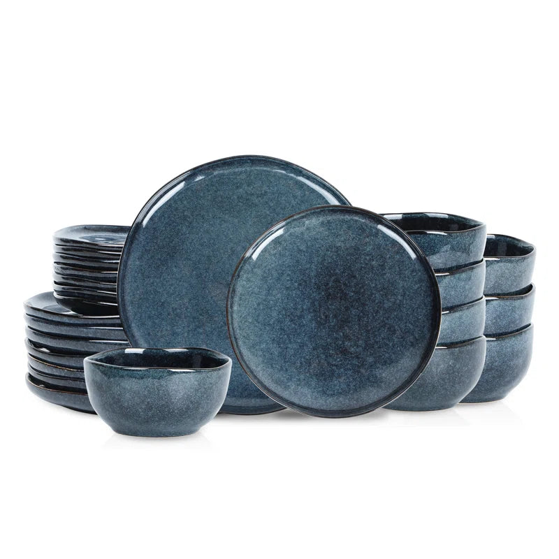 Stone Lain Bao 24-Piece Dinnerware Set Stoneware