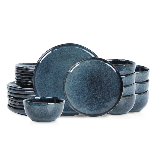Stone Lain Bao 24-Piece Dinnerware Set Stoneware
